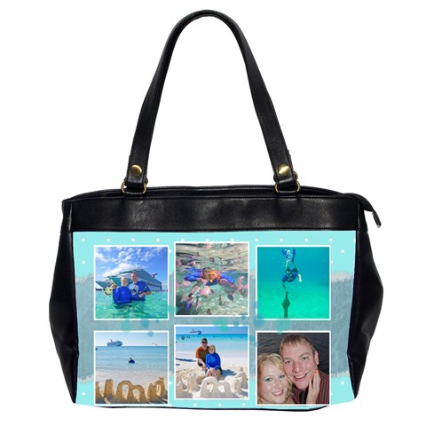 Ocean Vacation Office Handbag By Digitalkeepsakes Front