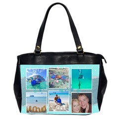 Ocean Vacation Office Handbag - Oversize Office Handbag (2 Sides) Ocean Vacation Office Handbag - Oversize Office Handbag (2 Sides)