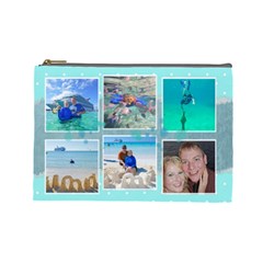 Ocean Vacation Cosmetic Bag Large - Cosmetic Bag (Large)