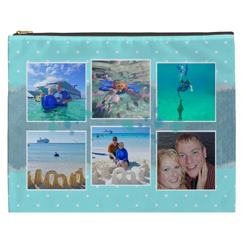 Ocean Vacation Cosmetic Bag Xxxl By Digitalkeepsakes Front