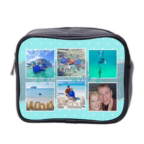 Ocean Vacation Mini Toiletry Bag By Digitalkeepsakes Front