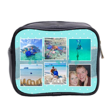 Ocean Vacation Mini Toiletry Bag By Digitalkeepsakes Back