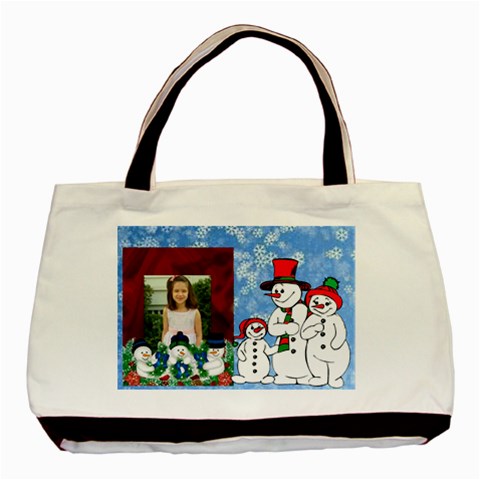 Snowman Family Claasic Tote By Kim Blair Front