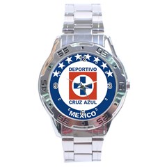 dads cruz azul watch - Stainless Steel Analogue Watch