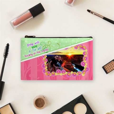 Being With You Small Cosmetic By Digitalkeepsakes Front