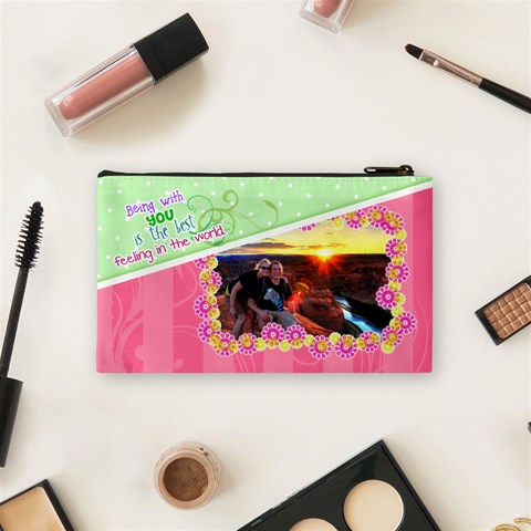 Being With You Small Cosmetic By Digitalkeepsakes Back