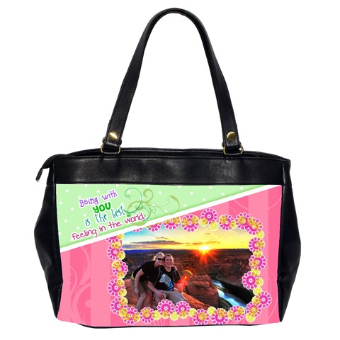 Being With You Office Handbag By Digitalkeepsakes Back