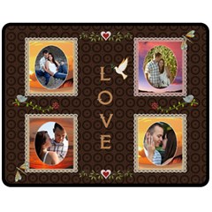 Love Medium Fleece Blanket - Fleece Blanket (Medium)