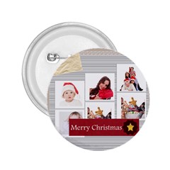 merry christmas - 2.25  Button