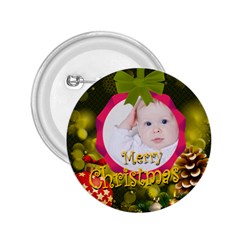 merry christmas - 2.25  Button