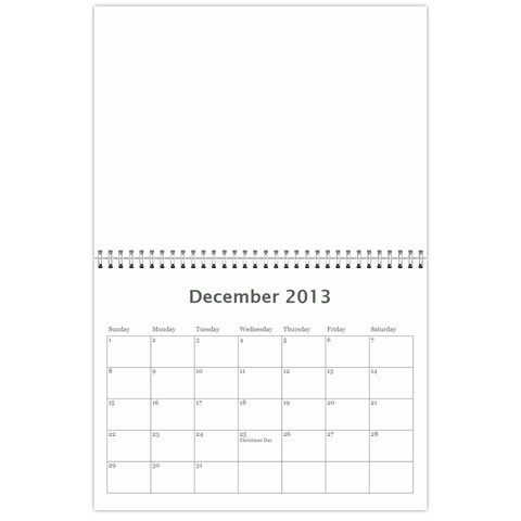 Calendar By Miri Braun Dec 2013