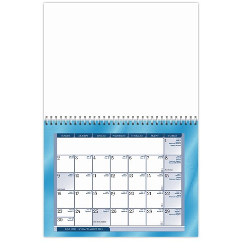 Calendar By Miri Braun Jun 2013