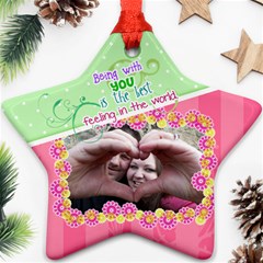 Being with you - Star Ornament - Ornament (Star)