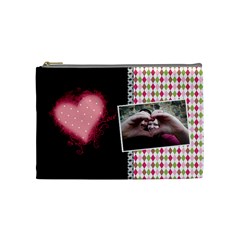 Love - Cosmetic Bag Medium (7 styles) - Cosmetic Bag (Medium)