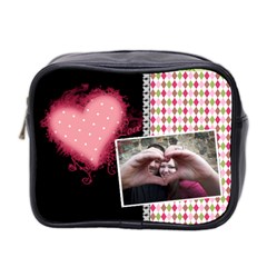 Love - Mini Toiletries Bag 2 Sides - Mini Toiletries Bag (Two Sides)