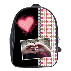 Love - Backpack Large - School Bag (Large)
