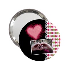 Love - Handbag Mirror - 2.25  Handbag Mirror