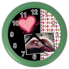 Love- Wall Clock - Color Wall Clock