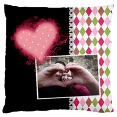 Love - Cushion Case - Large Cushion Case (One Side)