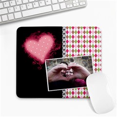 Love - Mousepad - Large Mousepad