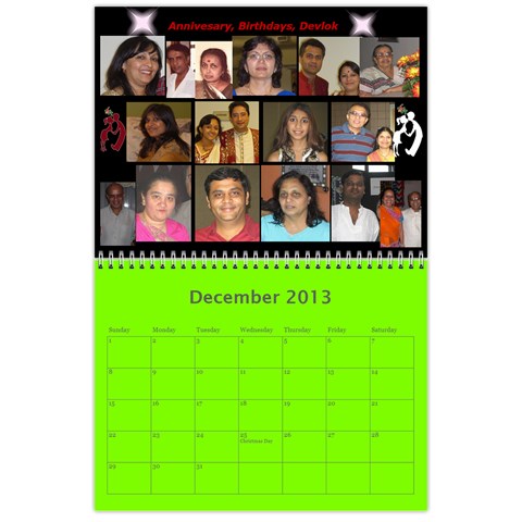 Dineshcalendar 2013 Dec 2013