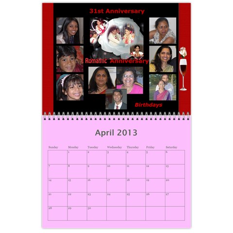 Dineshcalendar 2013 Apr 2013