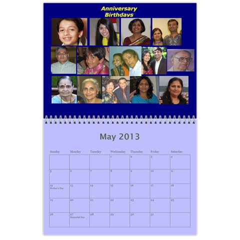 Dineshcalendar 2013 May 2013