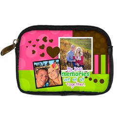 My Best Memories - Camera Case - Digital Camera Leather Case