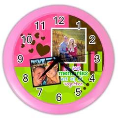 My Best Memories - Wall Clock - Color Wall Clock