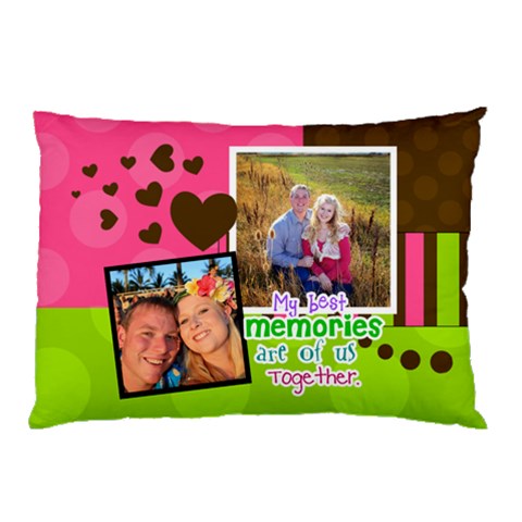 My Best Memories 26.62 x18.9  Pillow Case
