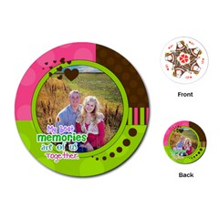 My Best Memories - Playing Cards - Playing Cards Single Design (Round)