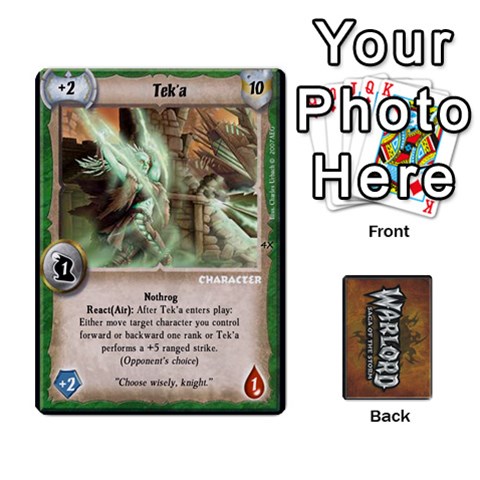 Fixed Cards By Thomas Front - Heart8