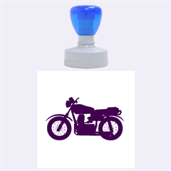 transport - Rubber Stamp Round (Large)