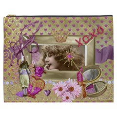 Glittered Girl - Cosmetic Bag (XXXL)