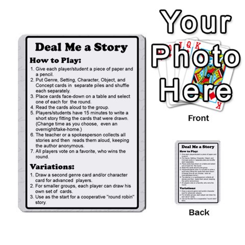 Deal Me A Story Cards By Vickie Boutwell Front 2