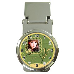 Money Clip Watch-Green