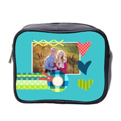 Playful Hearts - Mini Toiletries Bag (Two Sides)