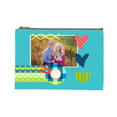 Playful Hearts - Cosmetic Bag (Large)