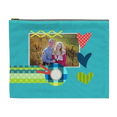 Playful Hearts (7 styles) - Cosmetic Bag (XL)