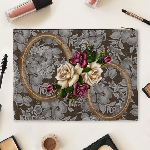 Coffee Dreaming Cosmetic Bag (xl) By Deborah Back