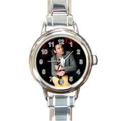 ryan watch 3 - Round Italian Charm Watch