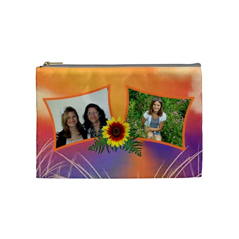 Tranquility Cosmetic Bag (medium) By Kim Blair Front