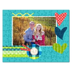 Playful Hearts - Jigsaw Puzzle (Rectangular)