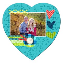 Playful Hearts - Jigsaw Puzzle (Heart)