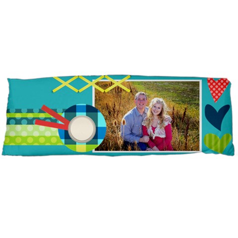 Playful Hearts By Digitalkeepsakes Body Pillow Case
