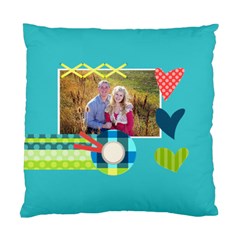 Playful Hearts - Standard Cushion Case (One Side)