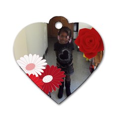 adhtag - Dog Tag Heart (Two Sides)