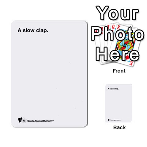 Cah Custom Deck Template 1 By Steven Front 25