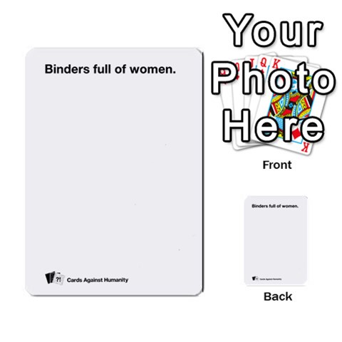 Cah Custom Deck Template 1 By Steven Front 33