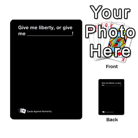 Cah Custom Deck Template 1 By Steven Front 41